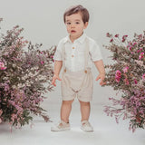 Finlay Suspender Shorts by Designer Kidz