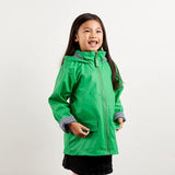 Unisex Raincoat - French Soda - Green