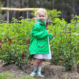 Unisex Raincoat - French Soda - Green