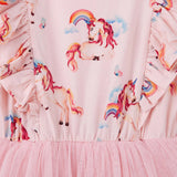 Rainbow Unicorn Long Sleeve Hazel Tutu